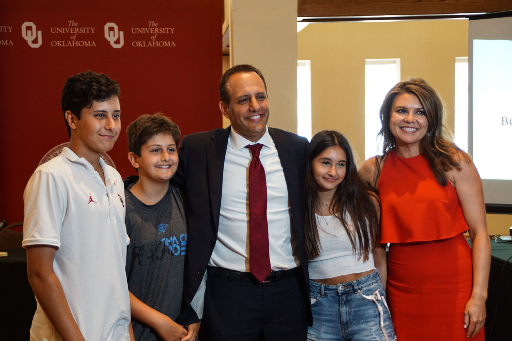 Joseph Harroz, Ashley Tate and children